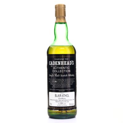 Blair Athol 1966 Cadenhead's 23 Year Old 