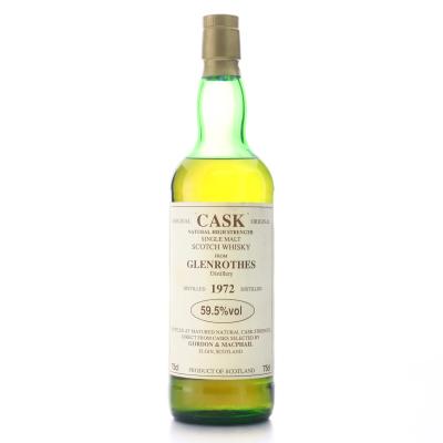 Glenrothes 1972 Gordon and MacPhail Original 'Cask'