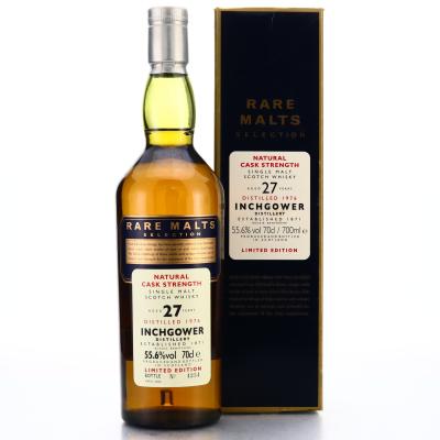 Inchgower 1976 Rare Malt 27 Year Old / 55.6%