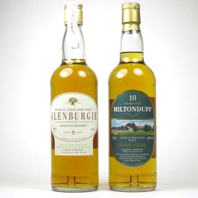 Glenburgie 8 Year Old / Miltonduff 10  Year Old