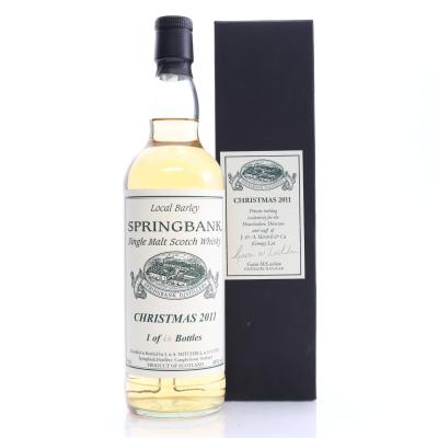 Springbank Local Barley Chirstmas 2011