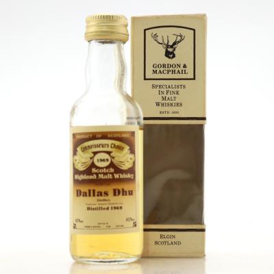 Dallas Dhu 1969 Gordon and MacPhail Miniature 5cl