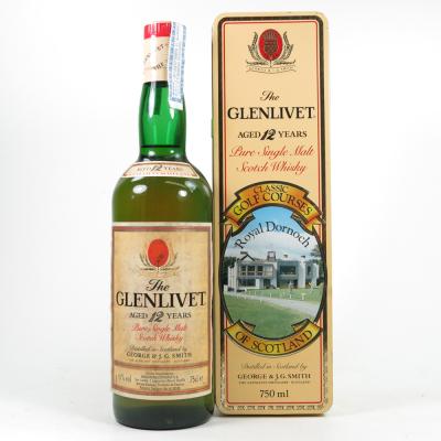 Glenlivet 12 Year Old Royal Dornoch Classic Golf Courses