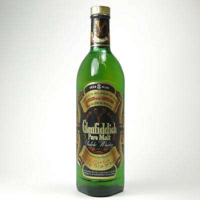 Glenfiddich Over 8 Year Old 1970s