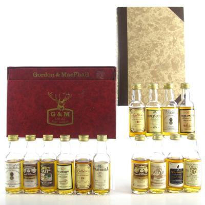 Gordon and MacPhail Miniature Gift Sets x 2 / 14 x 5cl