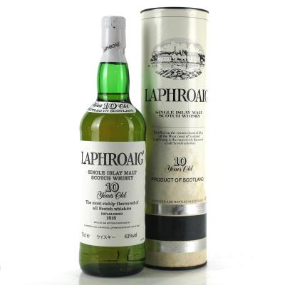 Laphroaig 10 Year Old 1980s / Japanese Import