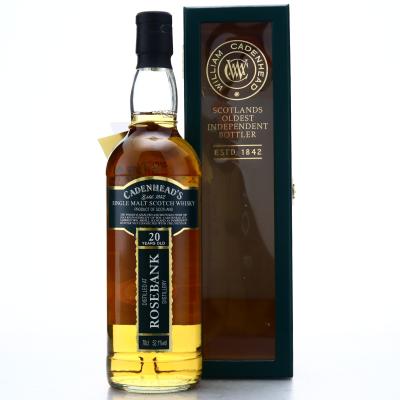 Rosebank 1989 Cadenhead's 20 Year Old