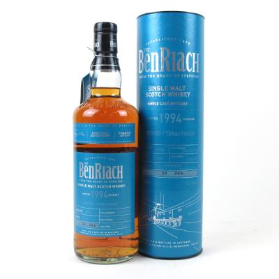 Benriach 1994 Single Cask #4004 / Peated Tokaji Finish