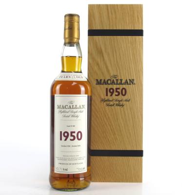 Macallan 1950 Fine and Rare 52 Year Old