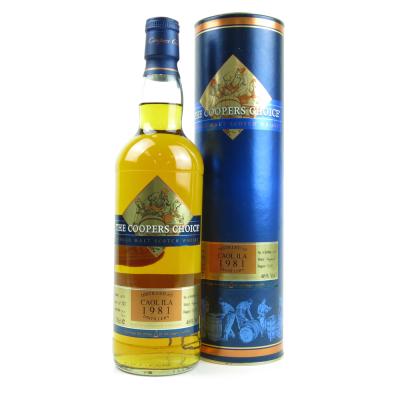 Caol Ila 1981 Coopers Choice 28 Year Old Caol Ila 1981 Coopers Choice 28 Year Old
