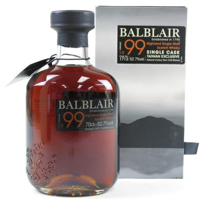 Image for Balblair 1999 Vintage Single Cask Image for Balblair 1999 Vintage Single Cask