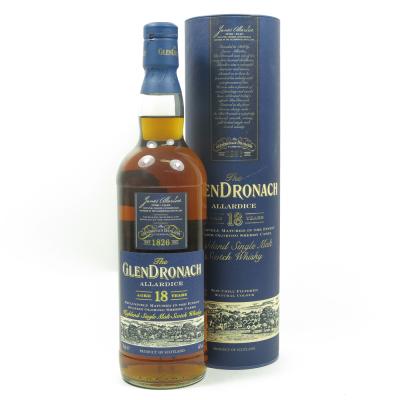 Glendronach “Allardice “ 18 Year Old Limited Edition Lot 2