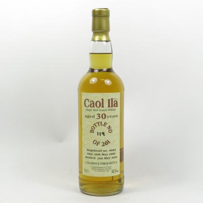 Caol Ila 1980 Bladnoch 30 Year Old