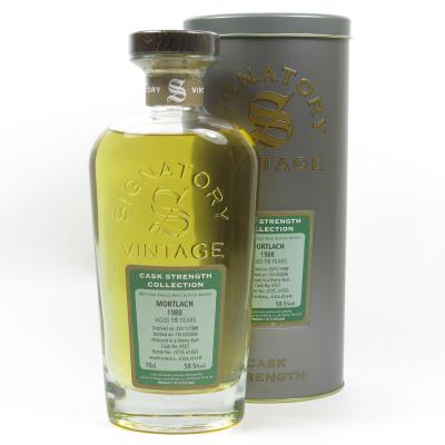 Mortlach 1988 Signatory Vintage 19 Year Old