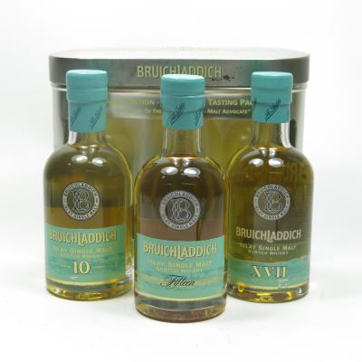 Bruichladdich Gift Pack Including 10, 15 and 17 Year Old 3 x 20cl