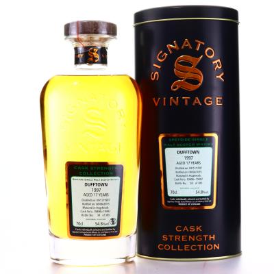 Dufftown 1997 Signatory Vintage 17 Year Old Cask Strength