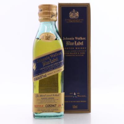 Johnnie Walker Blue Label Miniature 5cl / US Import