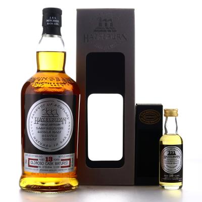 Hazelburn 2003 Oloroso Cask 13 Year Old / with 10 Year Old Miniature