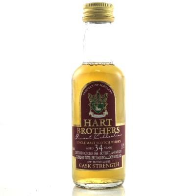 Glenlivet 1968 Hart Brothers 34 Year Old Miniature 5cl