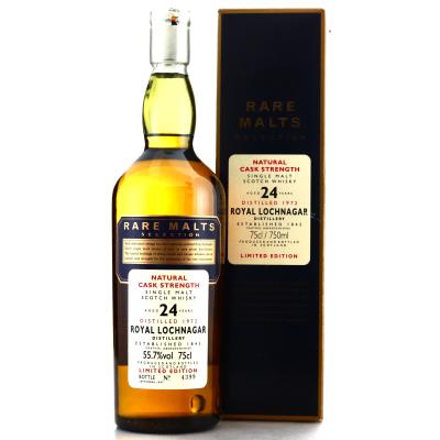 Royal Lochnagar 1972 Rare Malt 24 Year Old 75cl / 55.7%