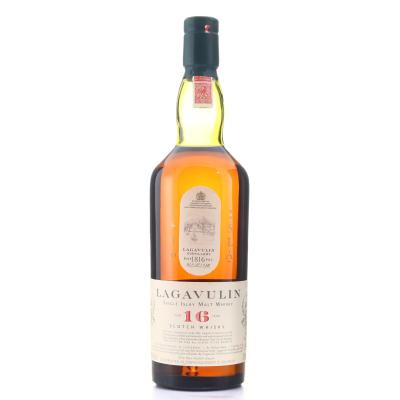 Lagavulin 16 Year Old White Horse Bottling 75cl / US Import