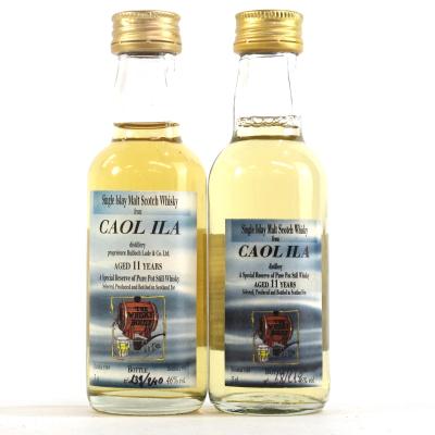 Caol Ila 1984 The Whisky House 11 Year Old Miniature 2 x 5cl