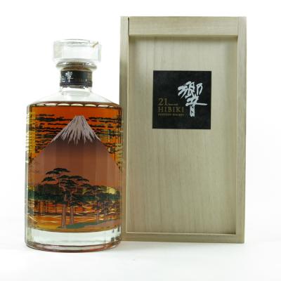 Image for Hibiki 21 Year Old Mount Fuji Limited Edition / Wooden Box Image for Hibiki 21 Year Old Mount Fuji Limited Edition / Wooden Box