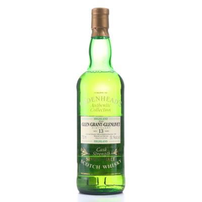 Glen Grant 1980 Cadenhead's 13 Year Old 75cl / US Import