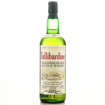 Tullibardine 10 Year Old 75cl 1990s / US Import