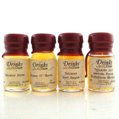 Talisker Drinks by the Dram Miniatures 4 x 3cl