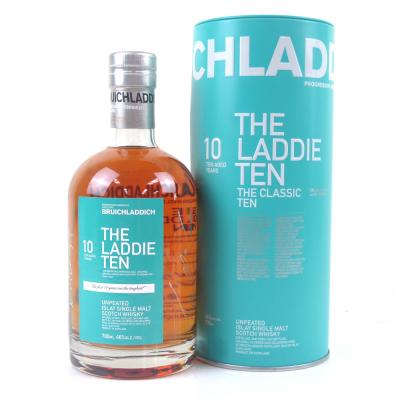 Bruichladdich Laddie 10 Year Old / First Off The Line Signed