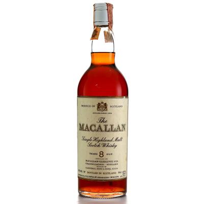 Macallan 8 Year Old 1970s / Rinaldi Import