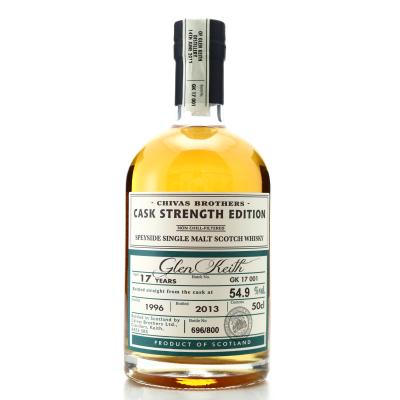 Glen Keith 1996 Cask Strength 17 Year Old Batch #001 Glen Keith 1996 Cask Strength 17 Year Old Batch #001