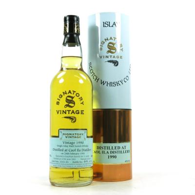 Caol Ila 1990 Signatory Vintage 11 Year Old