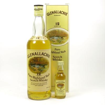 Glenallachie 1970 12 Year Old and Miniature