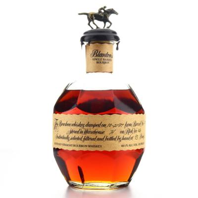 Blanton's Single Barrel Bourbon Dumped 1997