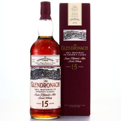 Glendronach 15 Year Old Sherry Casks 1 Litre 1990s