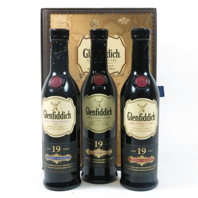 Glenfiddich Age of Discovery Gift Pack 3 x 20cl