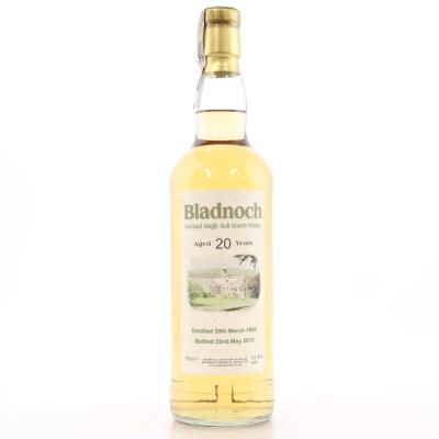 Bladnoch 1992 Cask Strength 20 Year Old