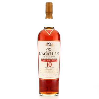 Macallan 10 Year Old Cask Strength 1 Litre 