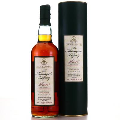 Glenglassaugh 1986 Manager's Legacy Don Cameron