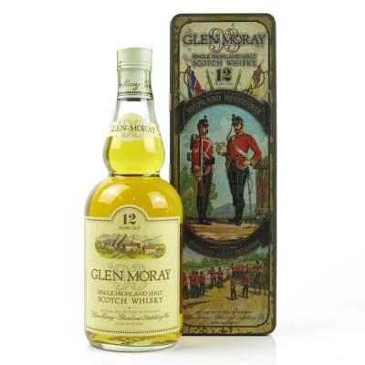 Glen Moray 12 Year Old The Highland Light Infantry Tin Glen Moray 12 Year Old The Highland Light Infantry Tin