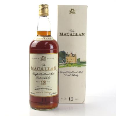 Macallan 12 Year Old Early 1980s 1.13 Litre