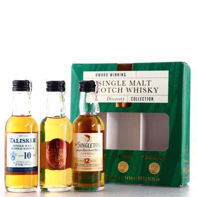 Diageo Discovery Collection Miniatures x 3