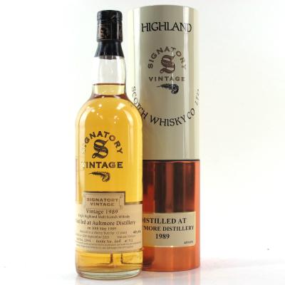 Aultmore 1989 Signatory VIntage 12 Year Old