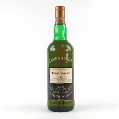 Royal Brackla 1966 Cadenheads 26 Year Old 75cl / US Import