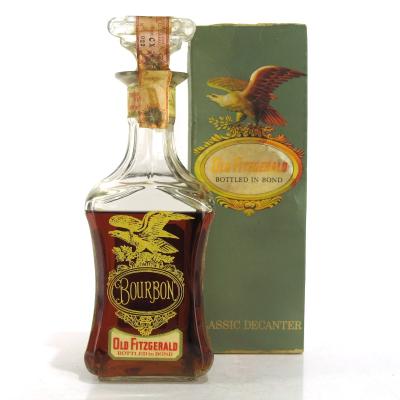 Old Fitzgerald Bonded 6 Year Old Classic Decanter 1970s / Stitzel-Weller