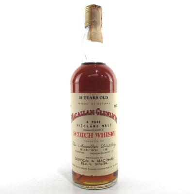 Macallan 35 Year Old Gordon and MacPhail / Co. Pinerolo Import