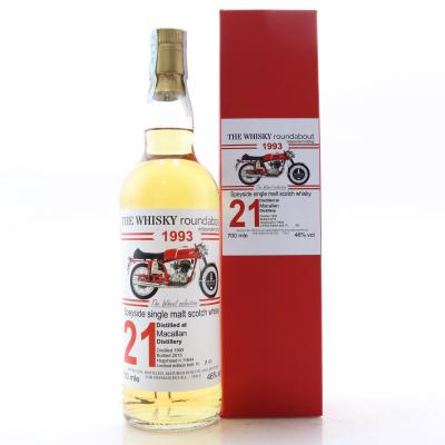 Macallan 1993 Whisky Roundabout 21 Year Old