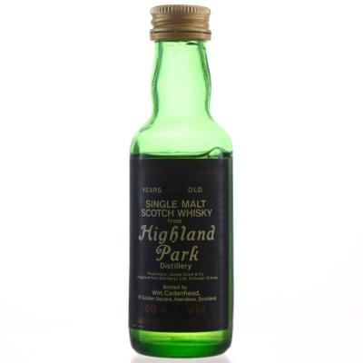 Highland Park 23 Year Old Cadenhead's Miniature 1970s